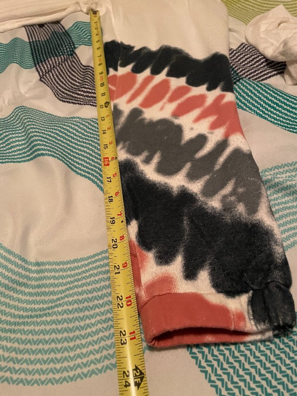 Fornia Los Angeles Women's 2pc Tie Dye Lounge Set Pullover & Pant - NEVER worn! - Picture 10 of 16